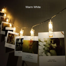Load image into Gallery viewer, Photo Clip Holder LED String Lights