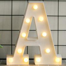 Load image into Gallery viewer, Alphabet/Number Decaration Lamp