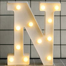 Load image into Gallery viewer, Alphabet/Number Decaration Lamp