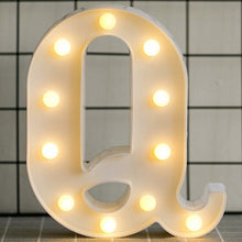 Load image into Gallery viewer, Alphabet/Number Decaration Lamp