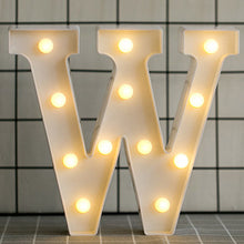 Load image into Gallery viewer, Alphabet/Number Decaration Lamp