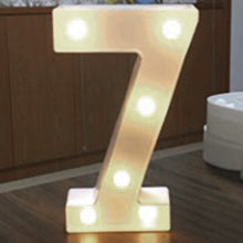 Load image into Gallery viewer, Alphabet/Number Decaration Lamp