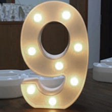 Load image into Gallery viewer, Alphabet/Number Decaration Lamp