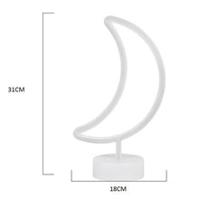 Load image into Gallery viewer, Neon LED Decoration Lamp - Flamingo/Heart/Moon/Pineapple/Christmas Tree
