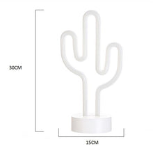 Load image into Gallery viewer, Neon LED Decoration Lamp - Flamingo/Heart/Moon/Pineapple/Christmas Tree