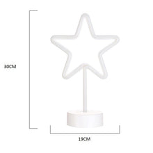 Load image into Gallery viewer, Neon LED Decoration Lamp - Flamingo/Heart/Moon/Pineapple/Christmas Tree